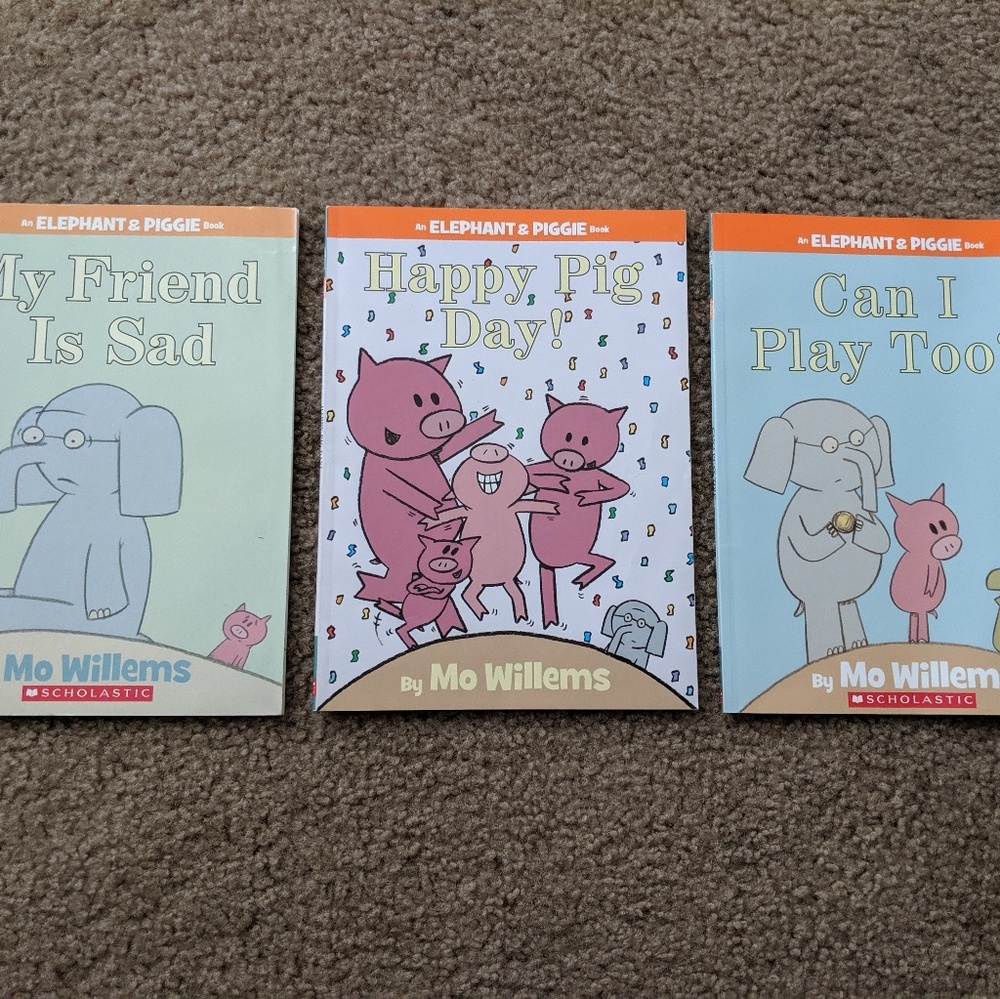 Elephant & Piggy Book Lot